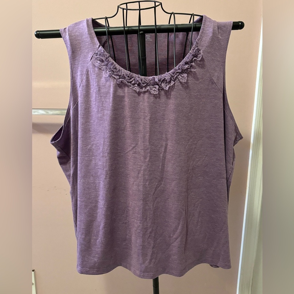 Heathered Lavender Tank